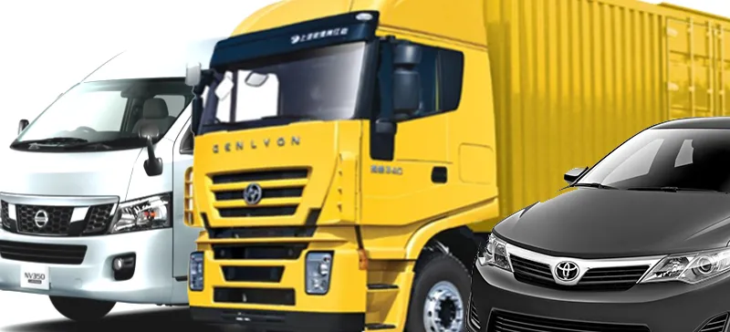 Van, truck and car — vehicle types supported by the Ekas FK 2017
